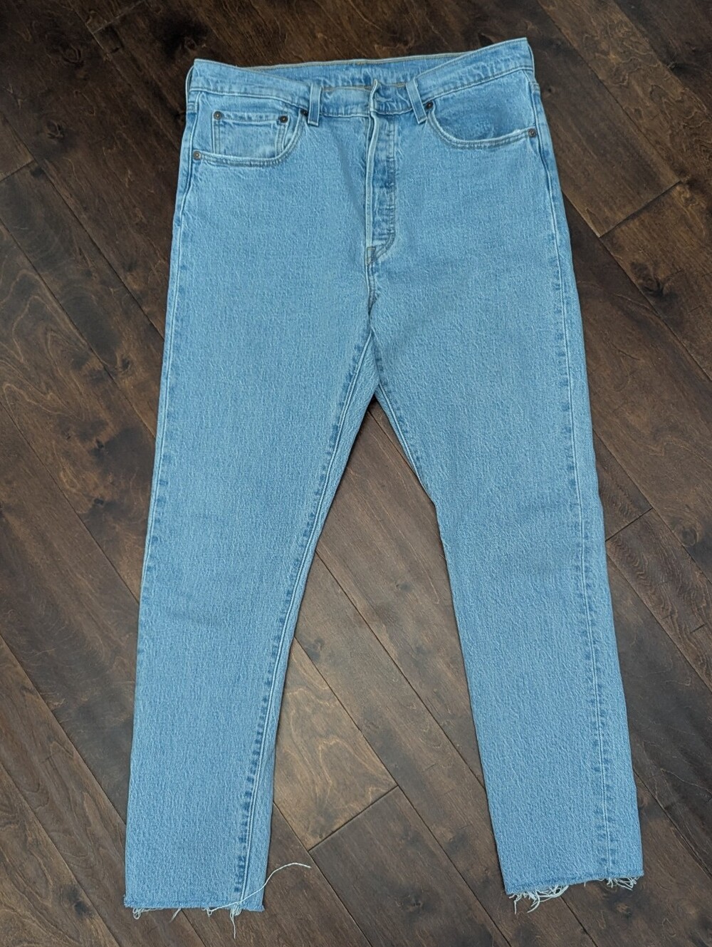 Women's Levi's 501 Skinny Distressed Jeans Size W32 L30